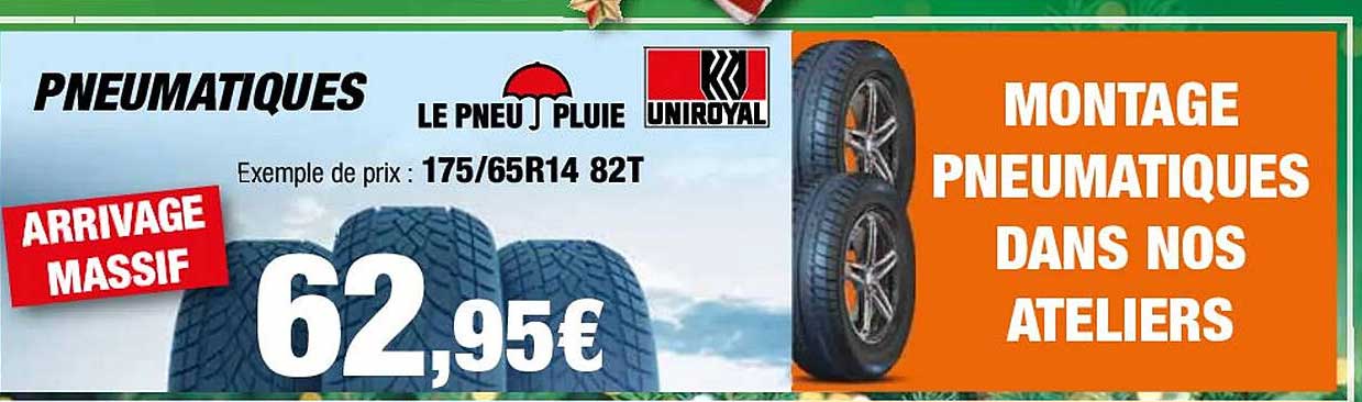 le pneu pluie uniroyal