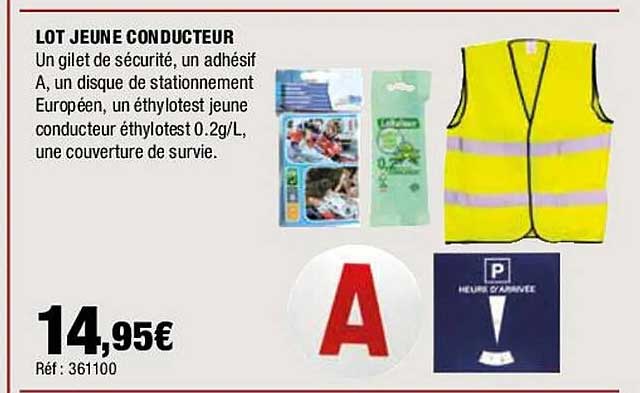 Lot Jeune Conducteur