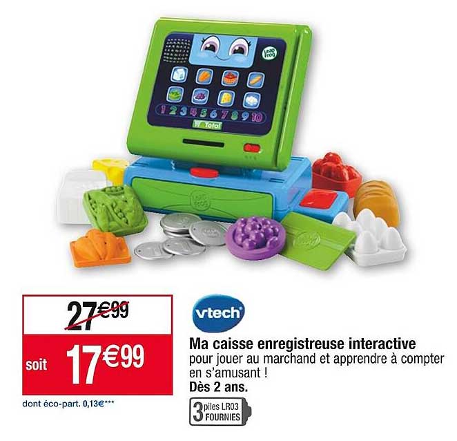 ma caisse enregistreuse interactive vtech