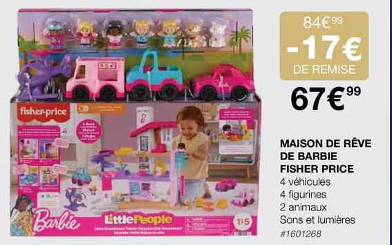 maison de rêve de barbie fisher price