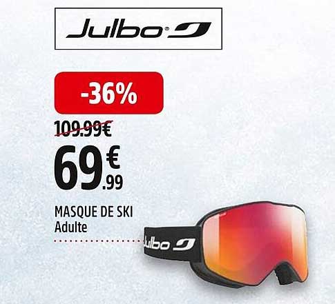 masque de ski adulte julbo