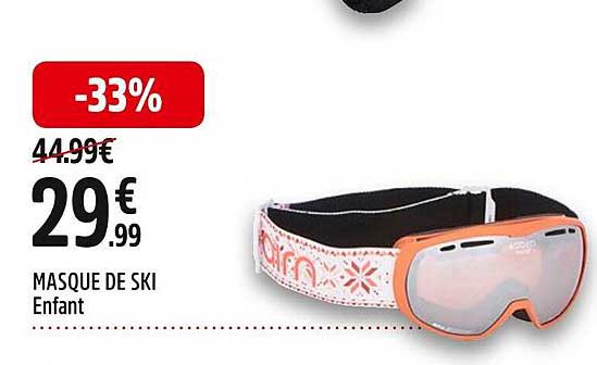 masque de ski enfant