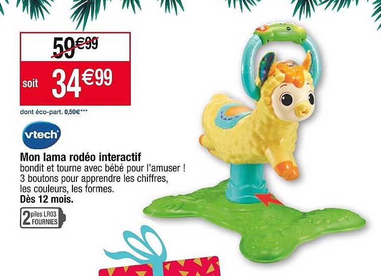 Mon Lama Rodéo Interactif Vtech