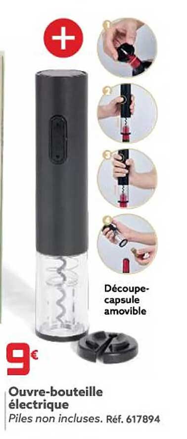 ouvre-bouteille électrique