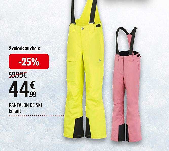 pantalon de ski enfant