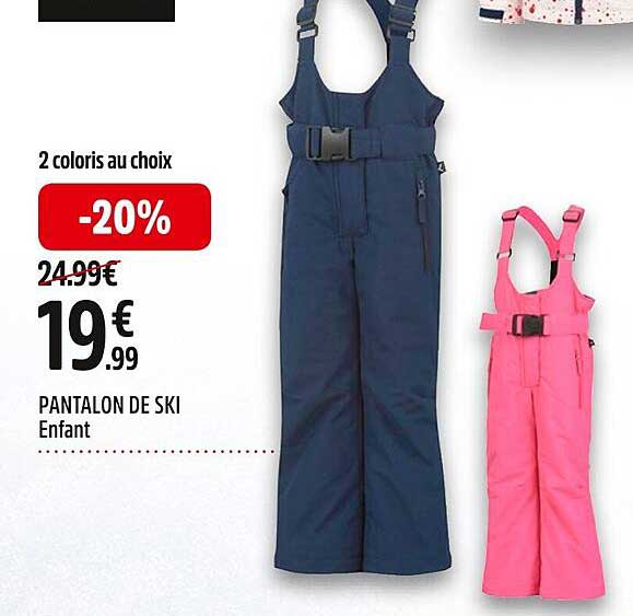 pantalon de ski enfant