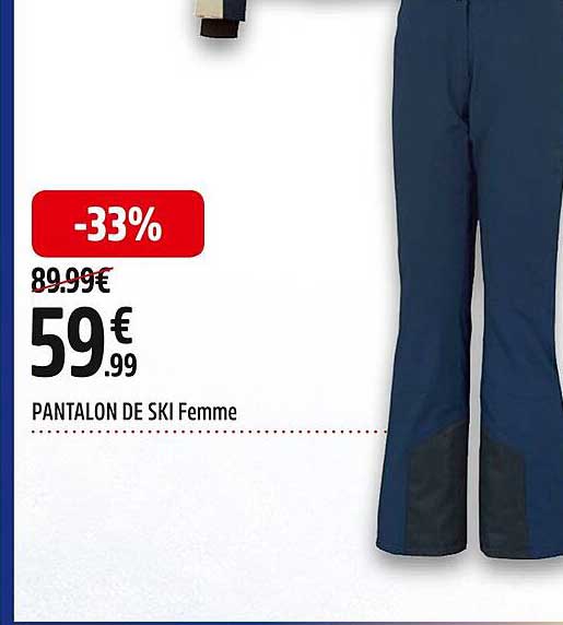 pantalon de ski femme