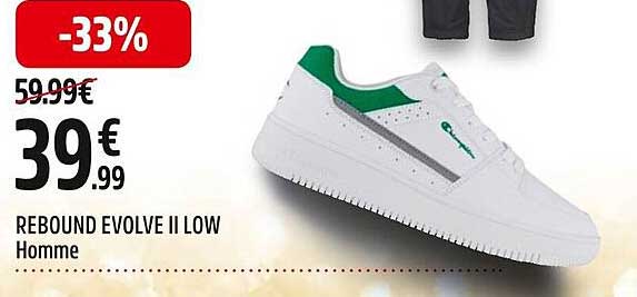 rebound evolve II low homme champion