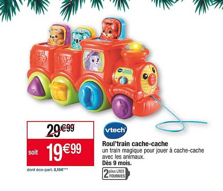 Roul'train Cache-cache Vtech