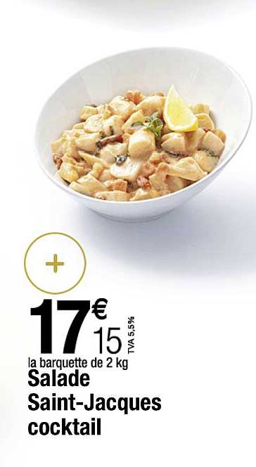 salade saint-jacques cocktail