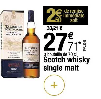 scotch whisky single malt