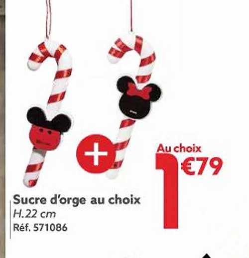 sucre d'orge au choix