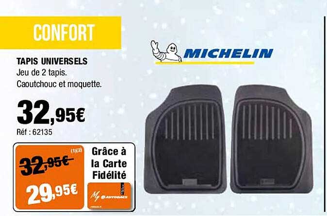 tapis universels michelin