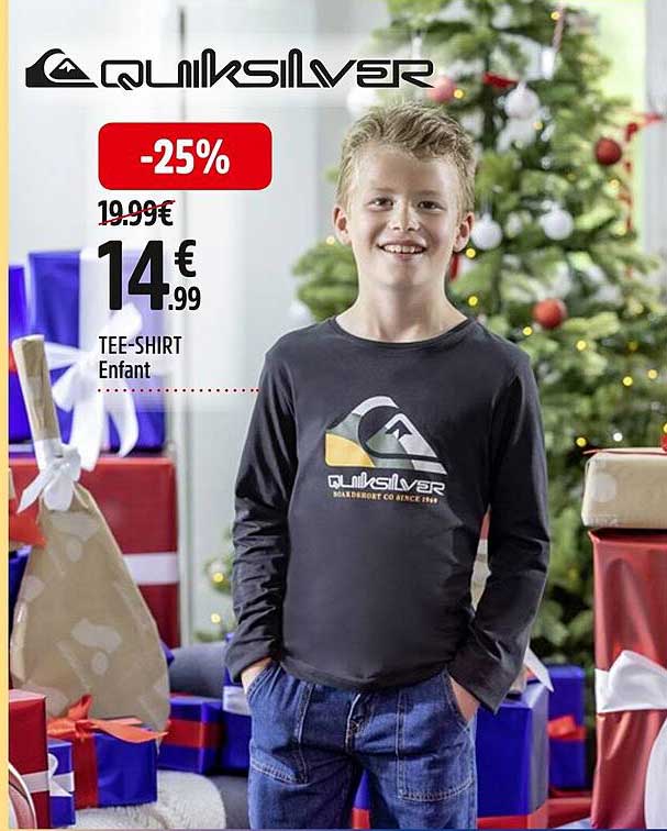 tee-shirt enfant quiksilver