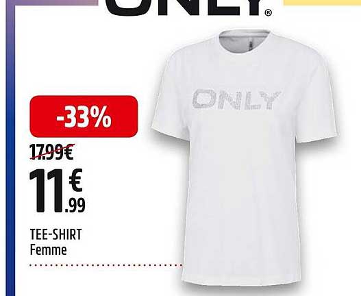 tee-shirt femme only