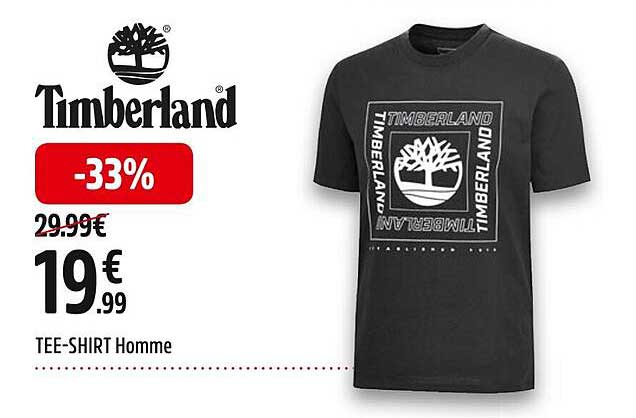tee-shirt homme timberland