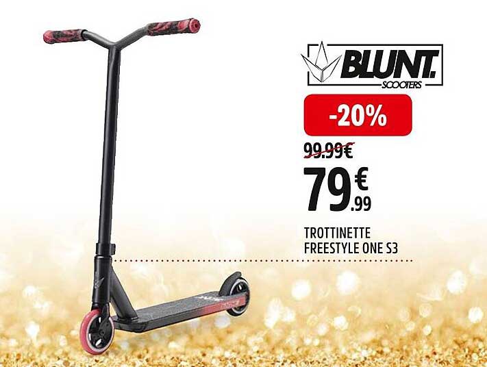 trottinette freestyle one s3 blunt scooters