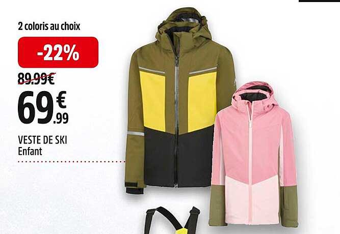 veste de ski enfant