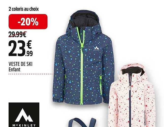 veste de ski enfant mc kinley