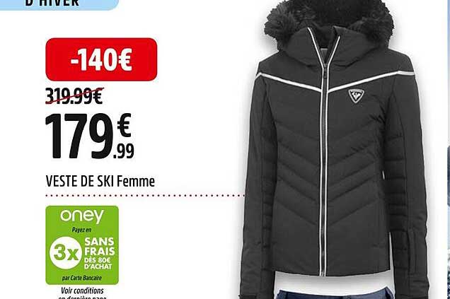 Veste De Ski Femme
