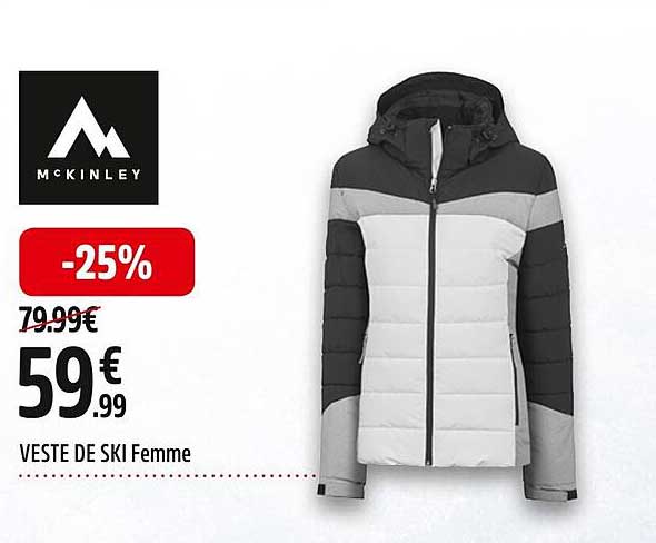 veste de ski femme mc kinley