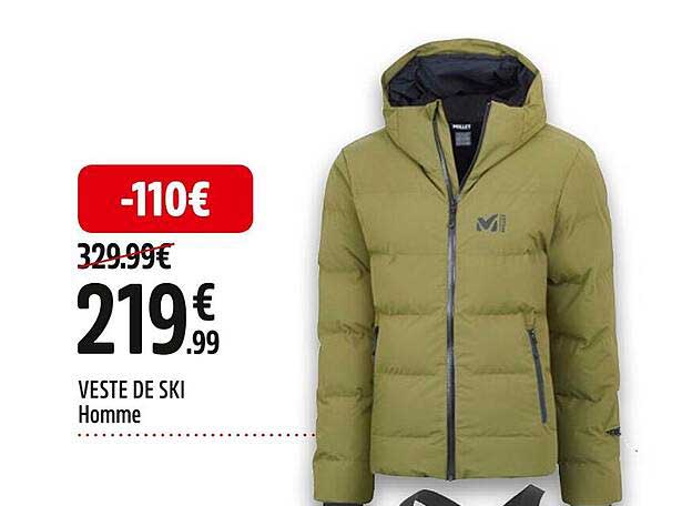 veste de ski homme