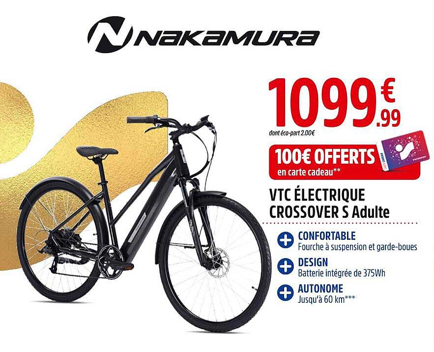 vtc électrique crossover s adulte nakamura