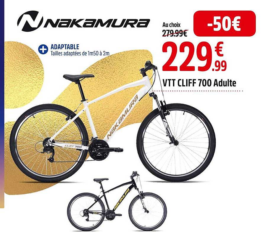 vtt cliff 700 adulte nakamura