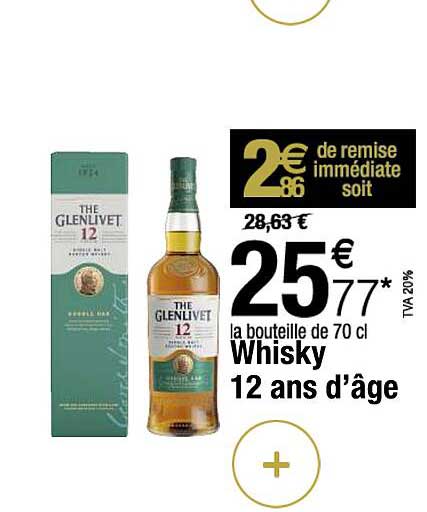 whisky 12 ans d'âge