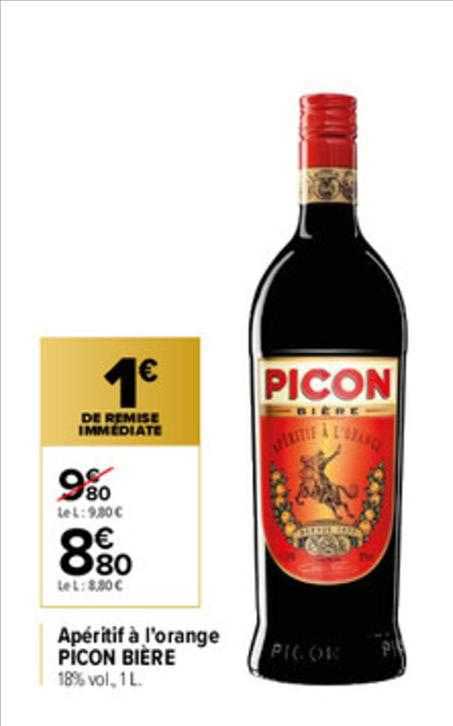 apéritif à l'orange picon bière