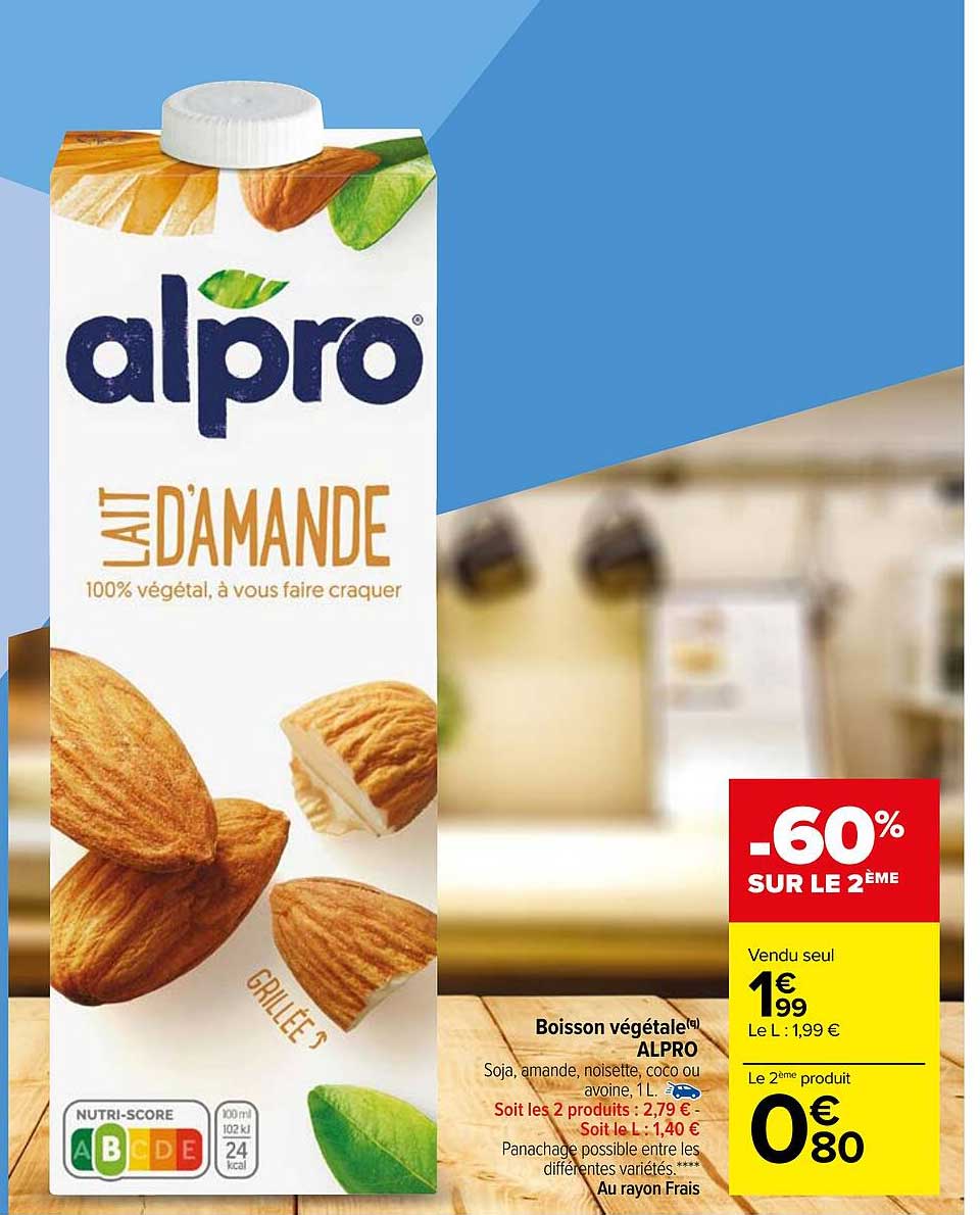 Boisson Végétale Alpro