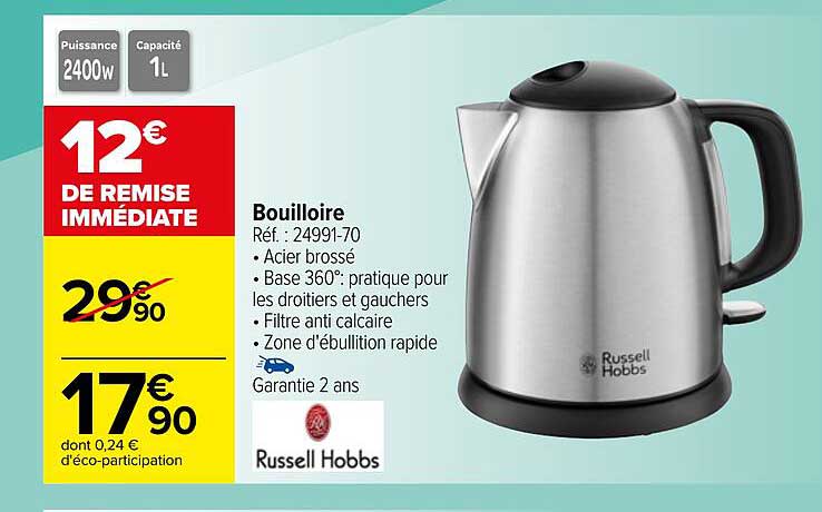 Bouilloire Russell Hobbs