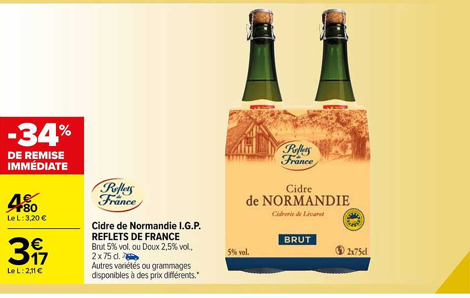 Cidre De Normandie I.g.p. Reflets De France