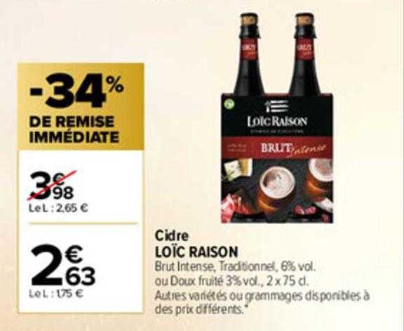 cidre loïc raison