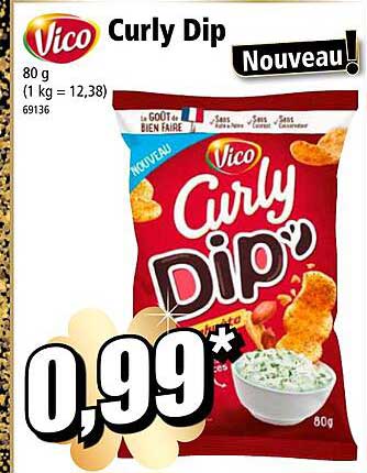 Curly Dip Vico