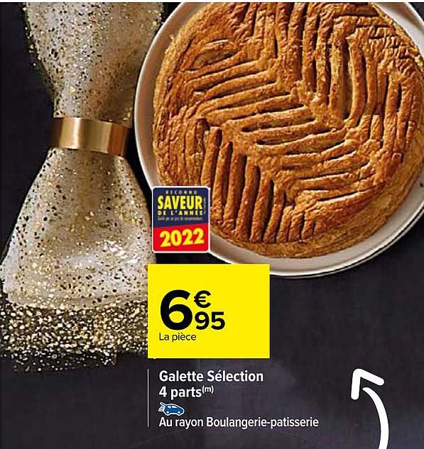 Galette Sélection 4 Parts