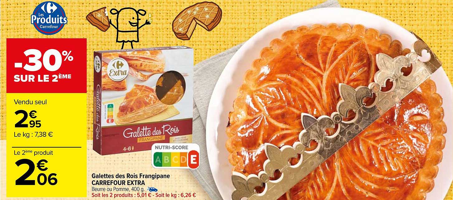 Galettes Des Rois Frangipane Carrefour Extra