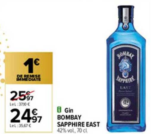 gin bombay sapphire east