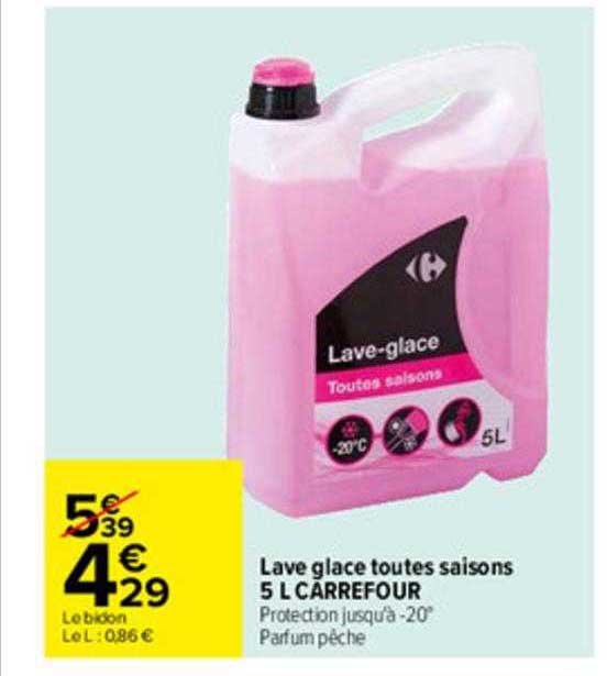 Lave Glace Toutes Saisons 5 L Carrefour