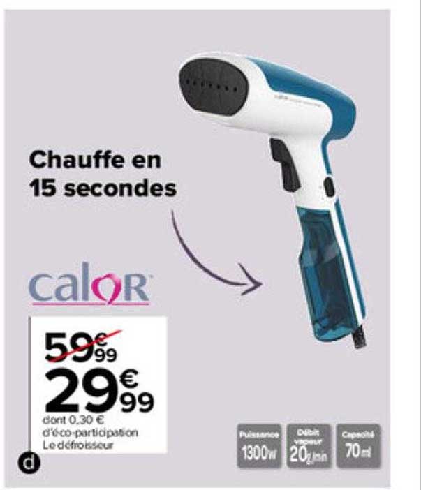 Le Défroisseur Calor