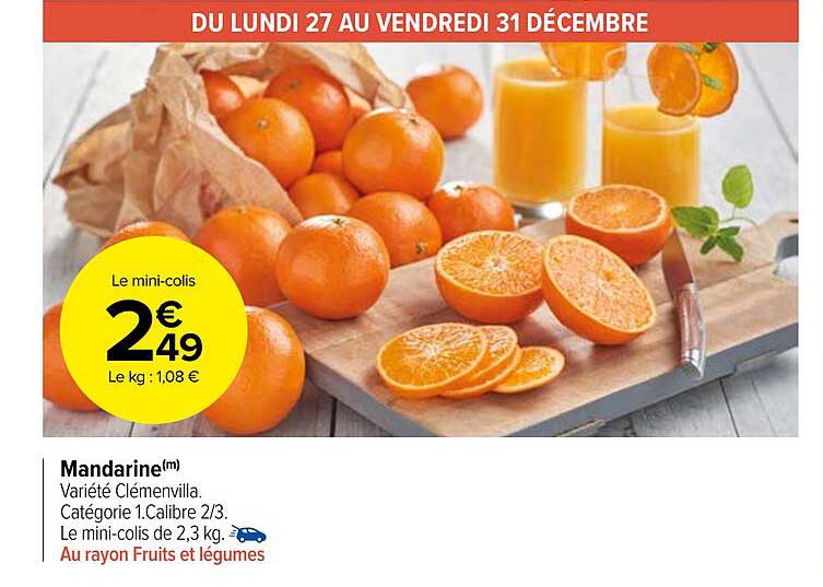 mandarine clémenvilla