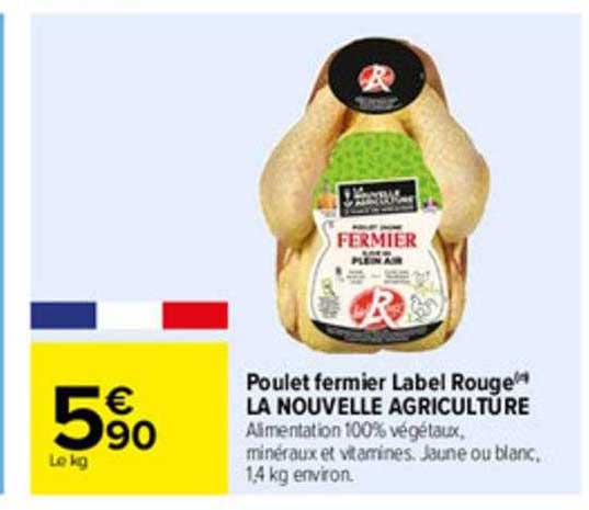 poulet fermier label rouge la nouvelle agriculture