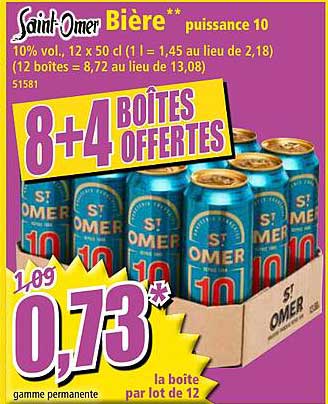 saint-omer bière puissance 10