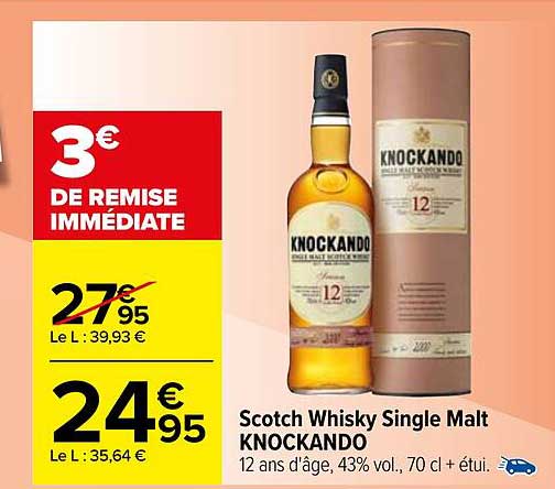 scotch whisky single malt knockando