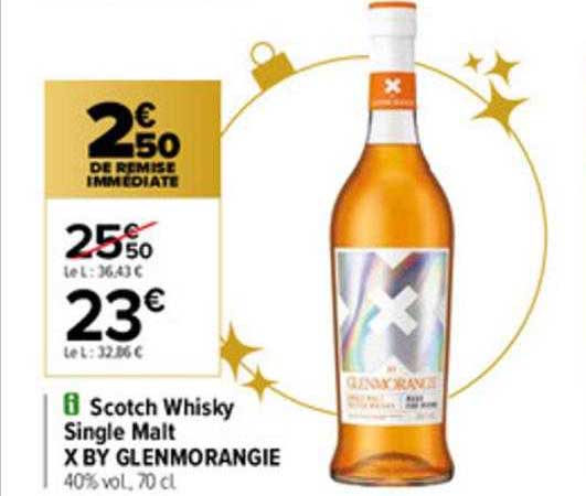 scotch whisky single malt x by glenmorangie