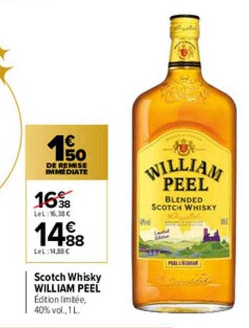 Scotch Whisky William Peel