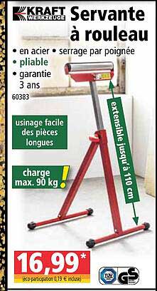 Servante à Rouleau Kraft Werkzeuge