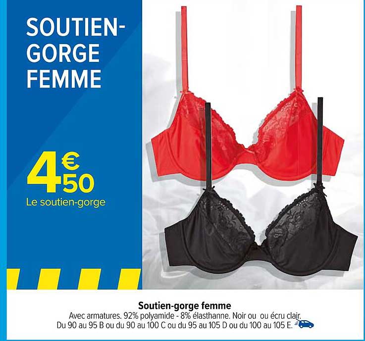 soutien-gorge femme