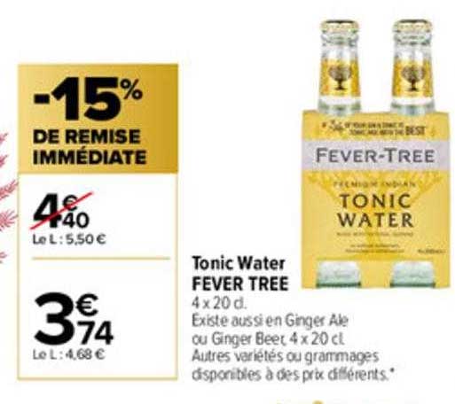 Tonic Water Fever Tree