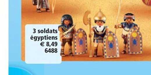 3 soldats égyptiens